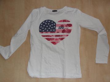 Te koop shirt met lange mouwen maat 158-164. beschikbaar voor biedingen