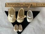 Poppen schoentjes, 2 sets. Vintage., Ophalen of Verzenden, Gebruikt, Overige typen