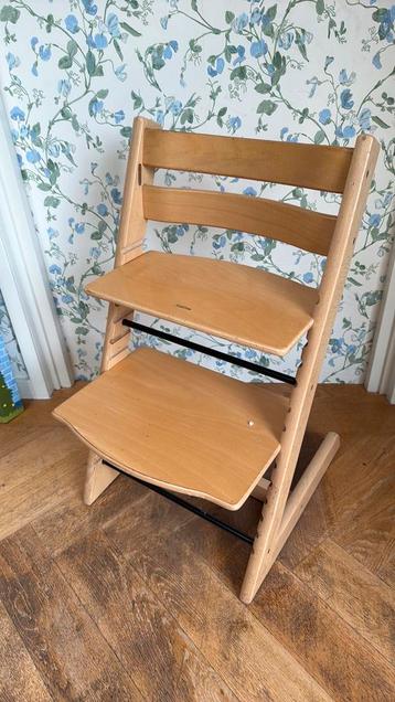 Triptrap kinderstoel hout naturel beschikbaar voor biedingen