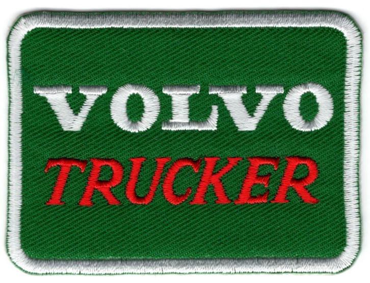 Volvo Trucker stoffen opstrijk patch embleem #3, Verzamelen, Automerken, Motoren en Formule 1, Nieuw, Auto's, Ophalen of Verzenden