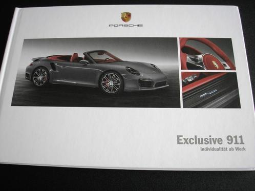 Porsche. Exclusive 911. Individualität ab Werk. 2013, Boeken, Auto's | Folders en Tijdschriften, Zo goed als nieuw, Porsche, Ophalen of Verzenden