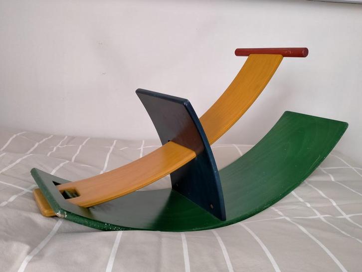 Stokke wip wap (2 stuks, gekleurd en naturel), Kinderen en Baby's, Speelgoed | Hobbelfiguren, Zo goed als nieuw, Ophalen