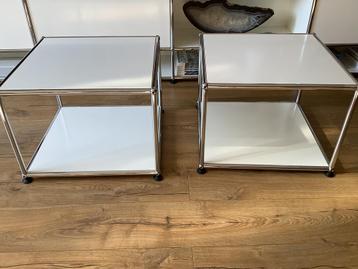2 x Usm haller design bijzettafels beschikbaar voor biedingen