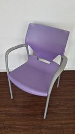 4st Paarse stoel, Huis en Inrichting, Stoelen, Ophalen, Gebruikt, Overige kleuren, Vier