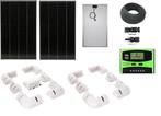 260Wp zonnepaneel set solar accu camper boot tuin caravan, Ophalen of Verzenden, Nieuw