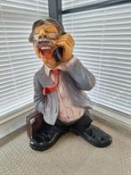 Kunststof beeld - Bellende man, Ophalen, Gebruikt, Mens