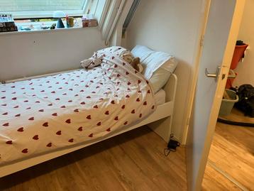 Slakt bedframe 90x200 met lattenbodem + matras - afbeelding 2