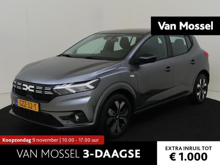 Dacia Sandero 1.0 TCe 90 Expression | Navigatie | Cruise Con, Auto's, Dacia, Bedrijf, Te koop, Sandero, ABS, Airbags, Airconditioning