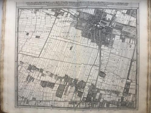 Delfland, Cruquius, Delflant’s, 9e Stuk, Den Haag, 1712., Antiek en Kunst, Kunst | Etsen en Gravures, Verzenden