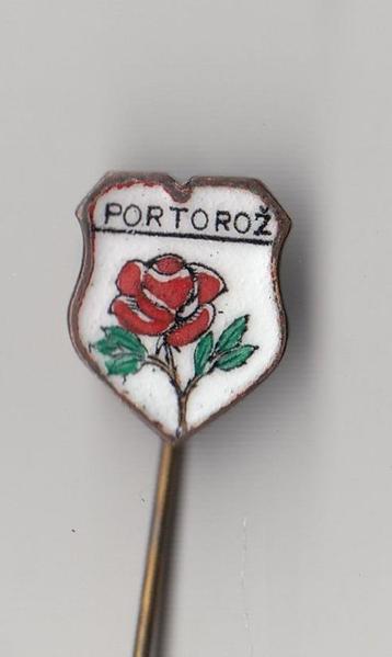 Slovenië Portorož stadswapen speldje beschikbaar voor biedingen