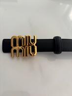 Miu Miu riem dames NIEUW, Ophalen of Verzenden, Nieuw, Zwart, 100 cm of meer