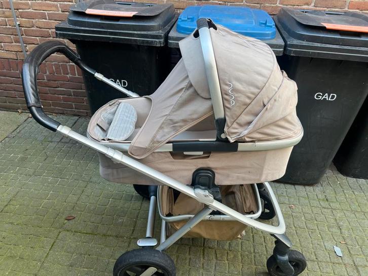 Nuna pipa kinderwagen/ buggy compleet, Kinderen en Baby's, Kinderwagens en Combinaties, Gebruikt, Combiwagen, Overige merken, Luchtbanden