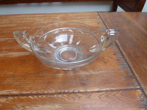Art deco persglazen coupe noemie, Luxval Val Saint lambert, Antiek en Kunst, Antiek | Glas en Kristal, Ophalen of Verzenden