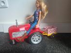 Barbie met Tractor, Ophalen of Verzenden, Gebruikt, Barbie
