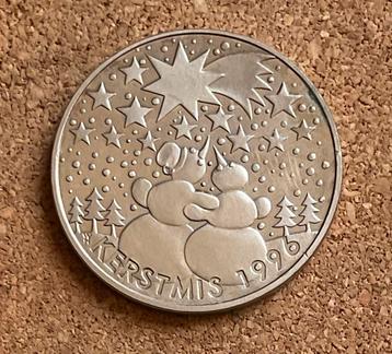 Penning - Nederland 5 Ecu 1996 - KERSTMIS. beschikbaar voor biedingen