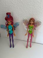 Winx Club Aysha and Flora kinder figurine, Ophalen of Verzenden, Zo goed als nieuw