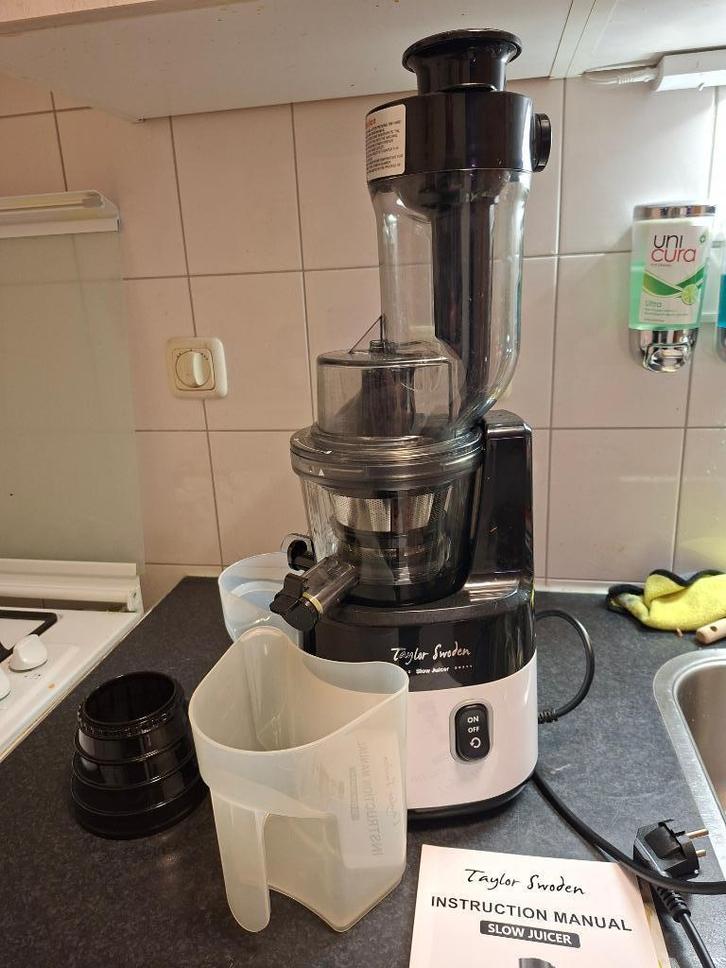slow juicer, Witgoed en Apparatuur, Juicers, Zo goed als nieuw, Slowjuicer, Elektrisch, Ophalen