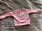 Levi’s trui roze 86, Kinderen en Baby's, Babykleding | Maat 86, Ophalen of Verzenden, Zo goed als nieuw, Meisje, Truitje of Vestje