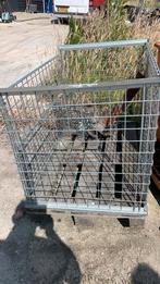 Stalen krat, Doe-het-zelf en Verbouw, Kratten en Dozen, 100 cm of meer, 60 cm of meer, Ophalen of Verzenden, Zo goed als nieuw