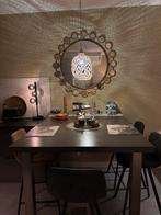 Bar met wandbevestiging en chromen poten, Gebruikt, 100 tot 150 cm, Vier personen, Metaal