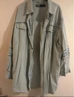 Spijkerblouse maat L van de Zara, Kleding | Dames, Blouses en Tunieken, Blauw, Zara, Maat 42/44 (L), Ophalen of Verzenden