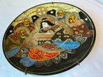 drie 3 Chinees porceleinen (wand)bordjes decoratief, Ophalen of Verzenden