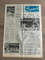 Voetbal krantenartikel Nederlnd Belgie april 1976 Cruijff #*, Verzamelen, Ophalen of Verzenden, Knipsel(s)