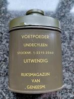 Vintage militair doosje voetpoeder., Ophalen of Verzenden, Overige