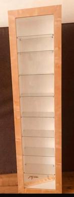 Ikea Birtby vitrinekast 170x43x20 cm, Huis en Inrichting, Kasten | Vitrinekasten, Ophalen, Minder dan 50 cm, Met deur(en), Glas