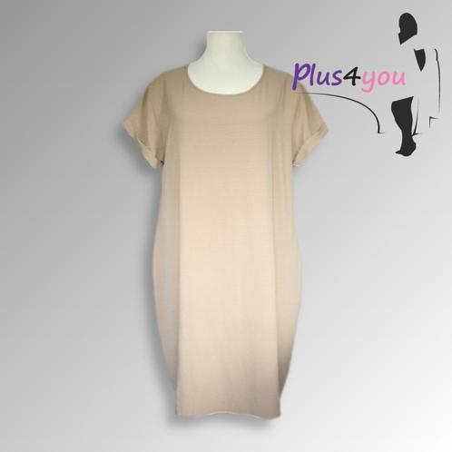 30473 Zgan Sportieve jurk  mt 54  J08, Kleding | Dames, Grote Maten, Zo goed als nieuw, Jurk, Wit, Ophalen of Verzenden