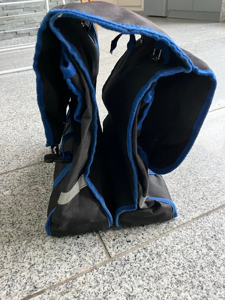 Fiets tas (dubbel) - Gebruikt, Fietsen en Brommers, Fietsaccessoires | Fietstassen, Gebruikt, Ophalen of Verzenden