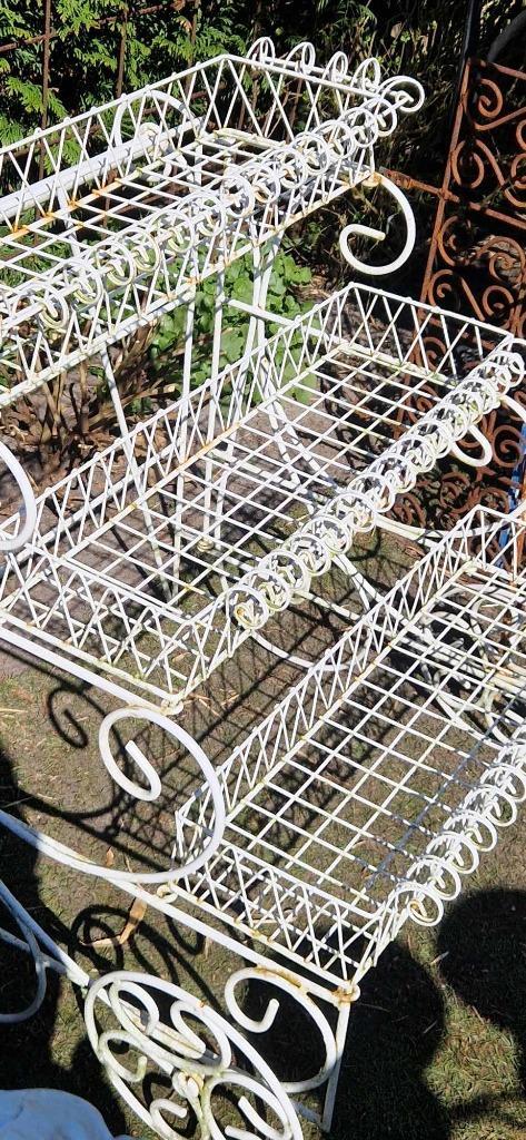 Super mooie Victoriaanse stijl planten standaard (brocante), Tuin en Terras, Tuinwanddecoratie, Gebruikt, Ophalen of Verzenden