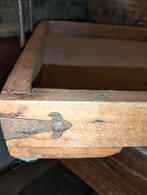 Mooie brocante stevige schaal dienblad met handvaten, Huis en Inrichting, Woonaccessoires | Dienbladen, ., Ophalen of Verzenden