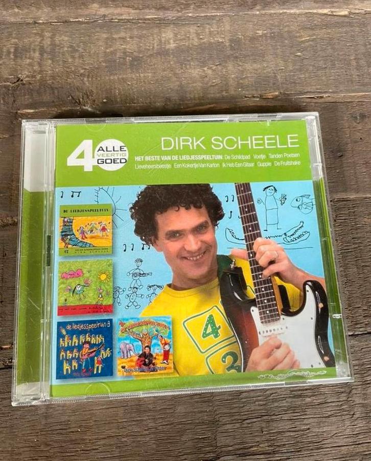 Dirk Scheele - Het beste van de Liedjestuin 2CD 40 liedjes, Cd's en Dvd's, Cd's | Kinderen en Jeugd, Zo goed als nieuw, Ophalen of Verzenden