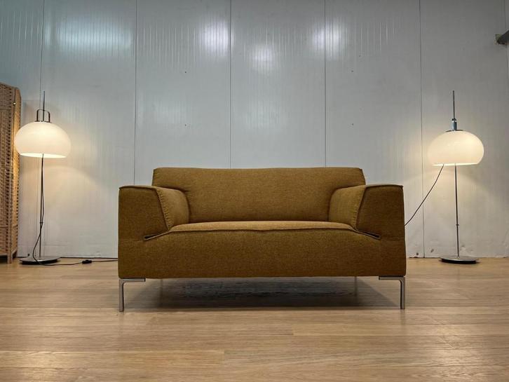 Nieuw gestoffeerde Design on Stock Bloq Loveseat – NP €3.200, Huis en Inrichting, Banken | Bankstellen, Nieuw, Tweepersoons, 150 tot 200 cm