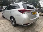 Toyota Auris Touring Sports 1.8 Hybrid Lease pro Leer/Panora, 28 km/l, Gebruikt, Euro 6, Leder en Stof