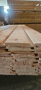 Te koop restpartij douglas channelsiding 70st 250cm lang, Ophalen, Nieuw, 250 cm of meer, Planken