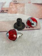Oldtimer Fiat lamp lampjes rood chroom 500-600-850 ect, Ophalen of Verzenden, A, A, A