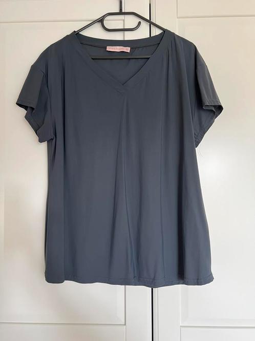 Studio anneloes roller shirt XXL antraciet grijs, Kleding | Dames, T-shirts, Zo goed als nieuw, Maat 46/48 (XL) of groter, Grijs