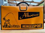 Vintage vistas van ALBATROS - gele vistas, Watersport en Boten, Hengelsport | Algemeen, Ophalen of Verzenden, Gebruikt, Koffer of Tas