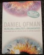 Boek Bezieling en kwaliteit in organisaties - Daniel Ofman,, Verzenden, Zo goed als nieuw, Sociale psychologie