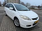 Mazda 5 1.8 Executive | 7-Zitter | APK Mei 2026 | NAP, 4 cilinders, Wit, Origineel Nederlands, Handgeschakeld