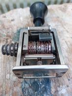 Antiek stempel buschauffeurs/openbaar vervoer, Ophalen of Verzenden