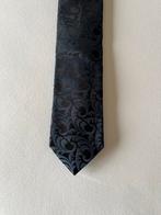 Ermenegildo Zegna Zijden Stropdas, Kleding | Heren, Stropdassen, Ophalen of Verzenden, Zo goed als nieuw, Zwart, Met patroon