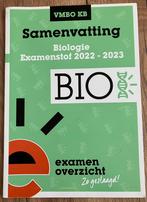 ExamenOverzicht - Samenvatting Examenstof Biologie VMBO KB, Boeken, Schoolboeken, Nederlands, Zo goed als nieuw, Ophalen, ExamenOverzicht