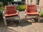 Gratis fauteuils retro vintage look, Huis en Inrichting, Fauteuils, Ophalen, Zo goed als nieuw, 75 tot 100 cm, 50 tot 75 cm