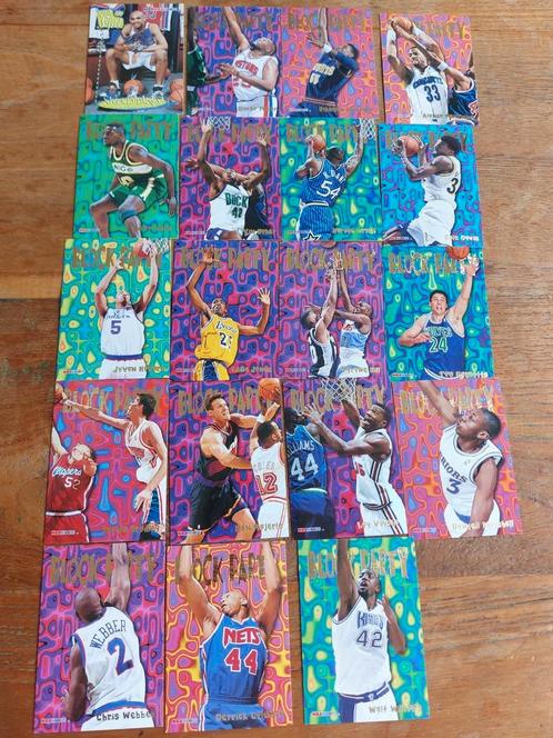 NBA - 1995/96 Hoops - inserts (44), Hobby en Vrije tijd, Stickers en Plaatjes, Zo goed als nieuw, Meerdere plaatjes, Ophalen of Verzenden