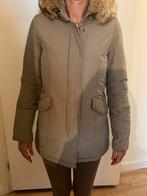 woolrich jas dames, Kleding | Dames, Jassen | Winter, Ophalen, Zo goed als nieuw, Maat 34 (XS) of kleiner, Beige