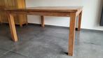 Teakhouten eettafel 150 x 150 cm, Huis en Inrichting, Tafels | Eettafels, Ophalen, Gebruikt, Vijf personen of meer, 100 tot 150 cm