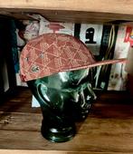 Lacoste geometric panel cap girolle pet marron L, Verzenden, Lacoste, Nieuw, Pet